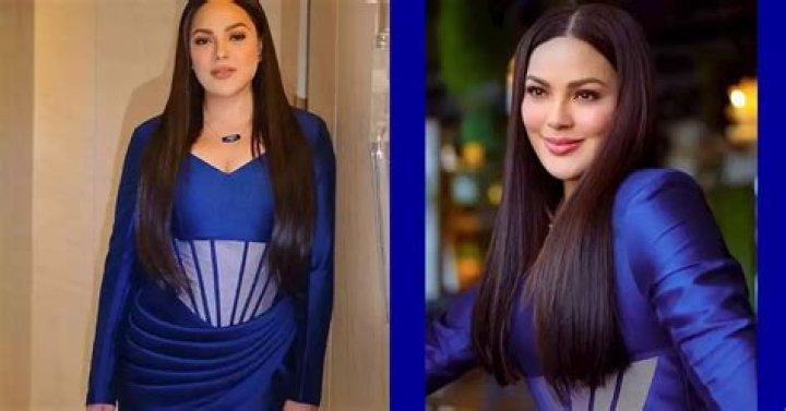 KC Concepcion is a vision in blue as she promotes her latest indie film