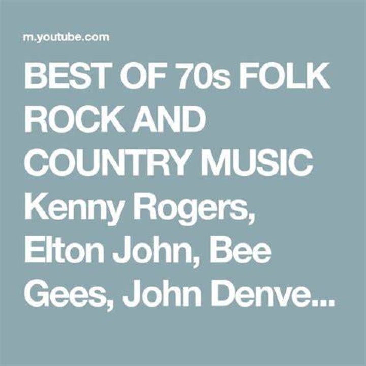 Kenny Rogers, Elton John, Bee Gees, John Denver - BEST OF 70s FOLK ROCK AND COUNTRY MUSIC - (Karaoke) 50's, 60's, 70's, & 80's Country