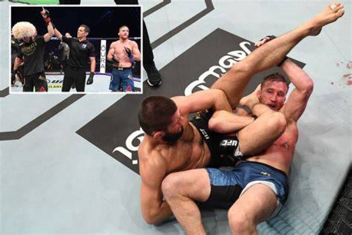 Khabib switched submission to avoid 'hurting Gaethje in front of his