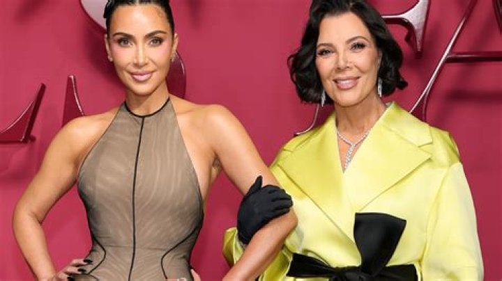 Kris Jenner wows in black bodycon gown Daily Mail Online