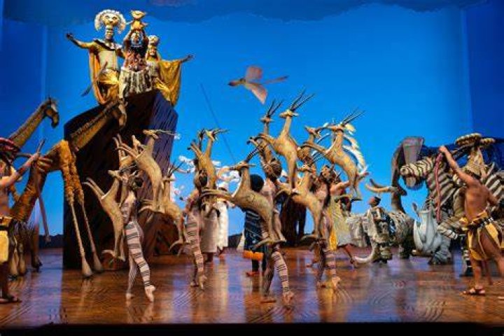Lion King the Musical Th&eacute;&acirc;tre Mogador Theatre In Paris