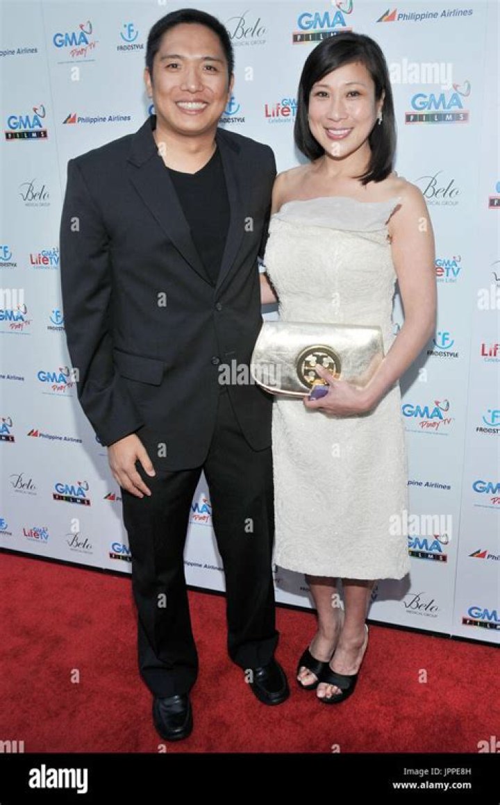Lito Abrogar & President of GMA Network Films GozonAbrogar at