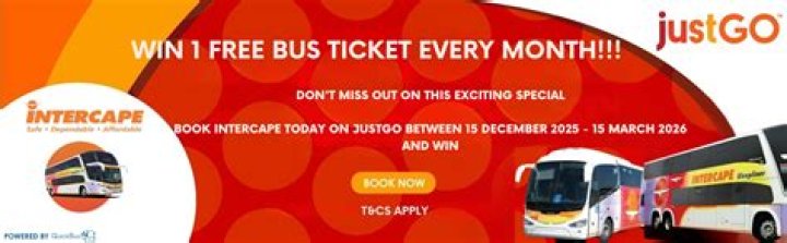 Lucky Friday with Intercape! justGO Book your intercity Bus, Shuttle