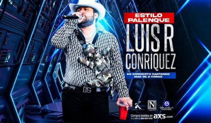 Luis R. Conriquez detiene show porque fan le tron&oacute; los dedos