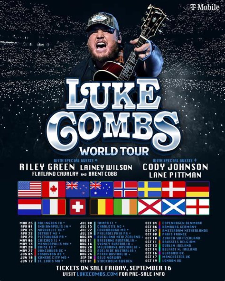 Luke Combs Tickets & 2023 Tour Dates Vivid Seats