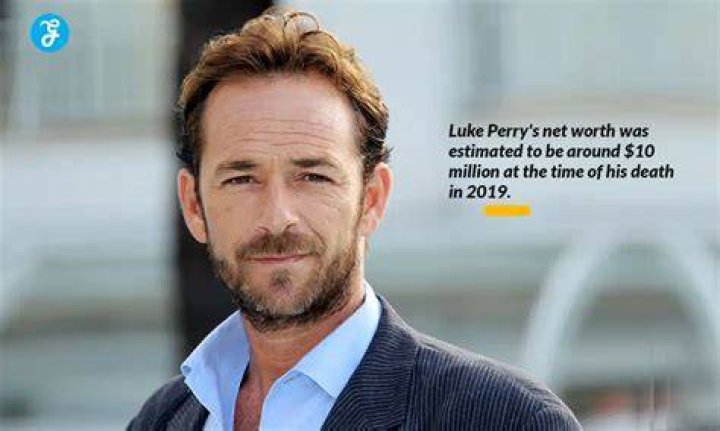 Luke Perry Net Worth At Time Of Death