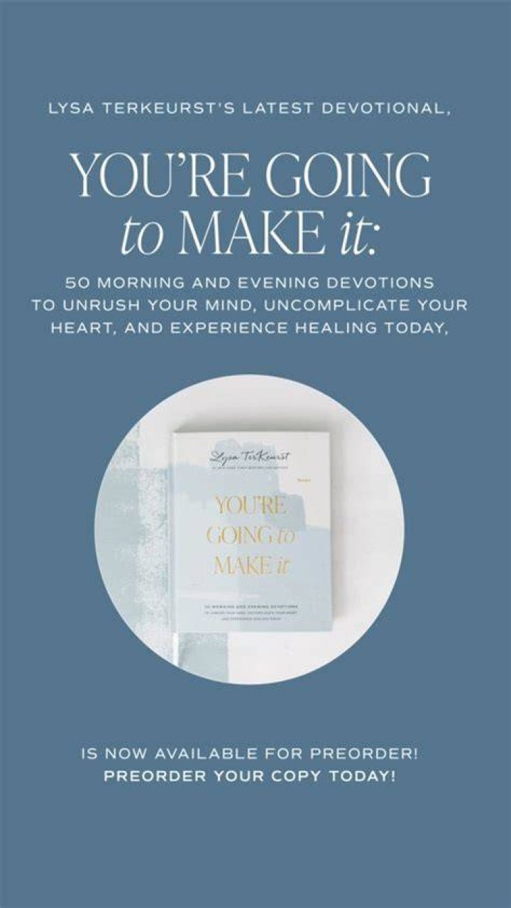 Lysa TerKeurst on Instagram your way to the Lord; trust in him