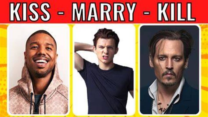 Make Your Choice KISS MARRY KILL Male Edition 💪💪💪😍 YouTube