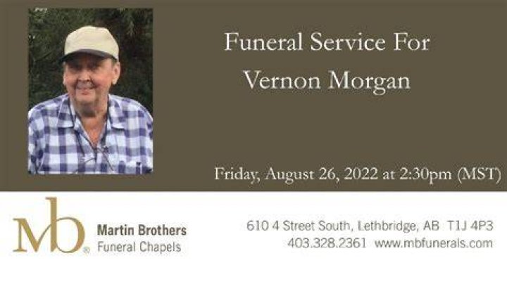 Mancion, GA Vernon Morgan Obituary And Death Cause ·