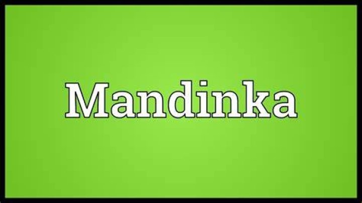 Mandinka Meaning YouTube