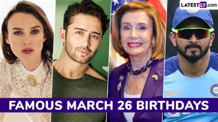 march 26 birthday