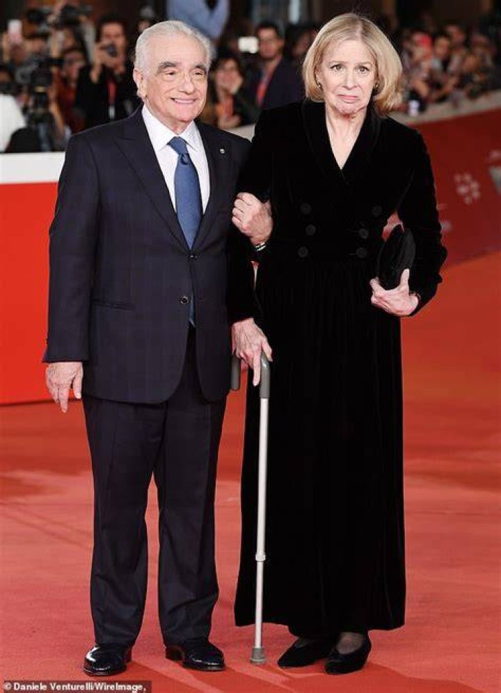 Martin Scorsese, 76, joins wife Helen, 72, on the red carpet in Rome