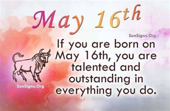 May 16 Famous Birthdays - SunSigns.Org