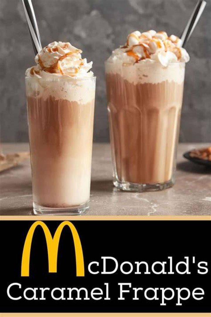 McDonald&rsquo;s Caramel Frappe (Copycat Recipe) Insanely Good