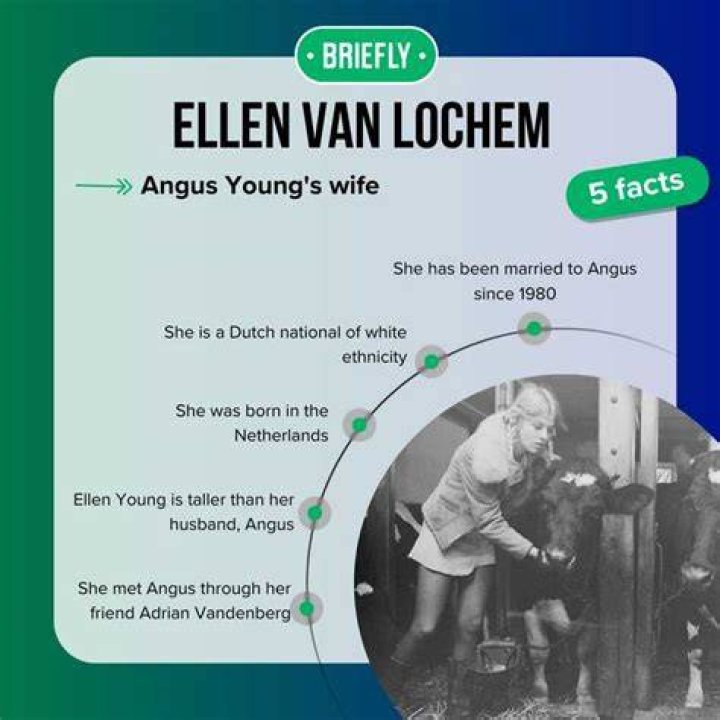 Meet Ellen van Lochem, Angus Young's Wife