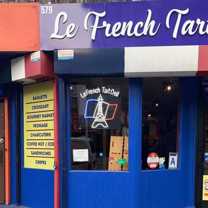 Menu at Le French Tart restaurant, New York City