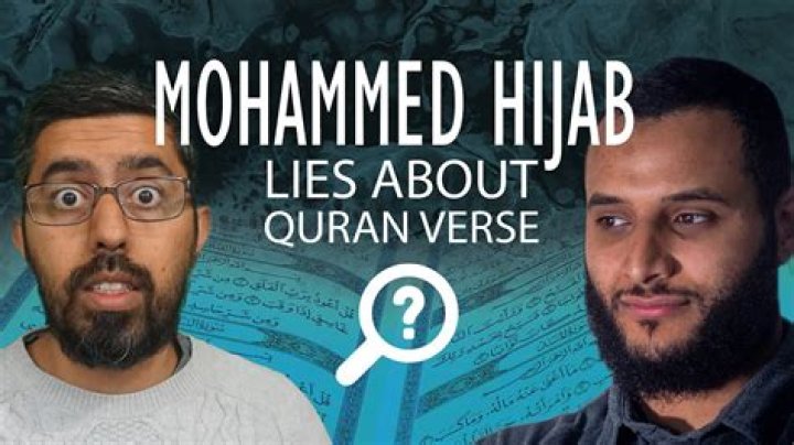 Mohammed Hijab lies about a Quran Verse in his ambushdebate with