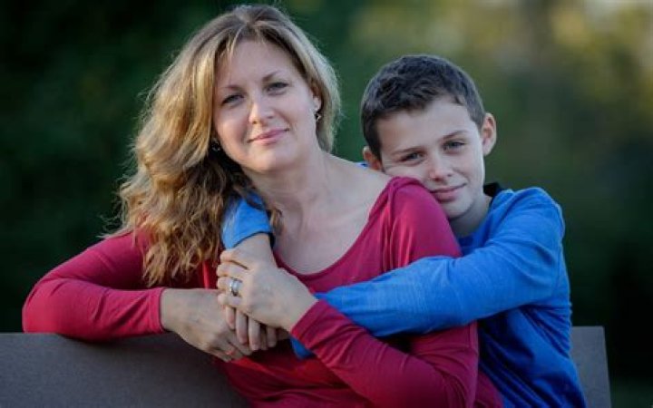 Mom And Son On The Way Free Stock Photo Public Domain Pictures