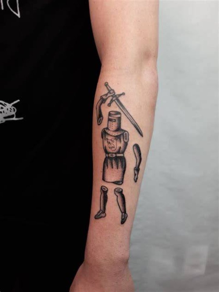 Monty Python Tattoos, Tattoo designs, Movie tattoos