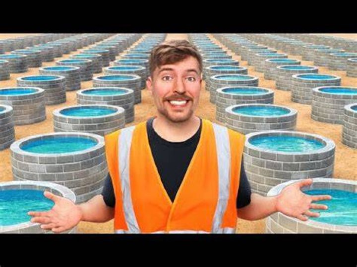 MrBeast builds 100 wells in Africa, attracting praise and some