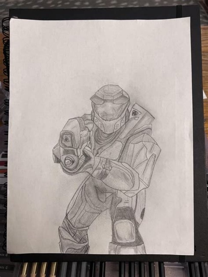My attempt at the CE death pose. r/halo