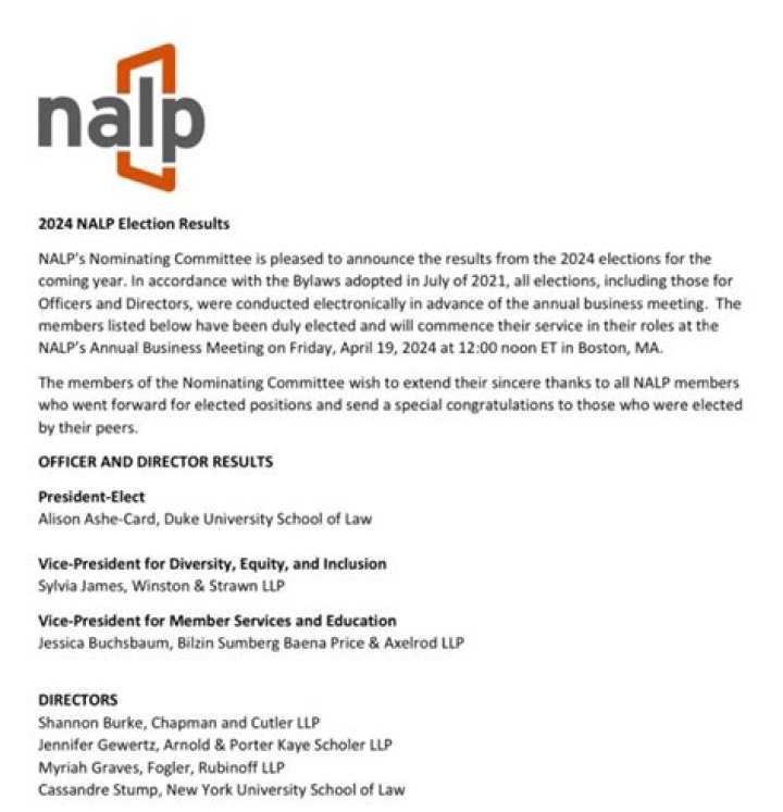 NCLC&rsquo;s Impact on NALP President Mike Bogan The Edge from the National
