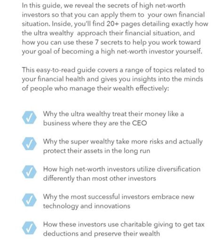 Net Worth Projections And Success Secrets