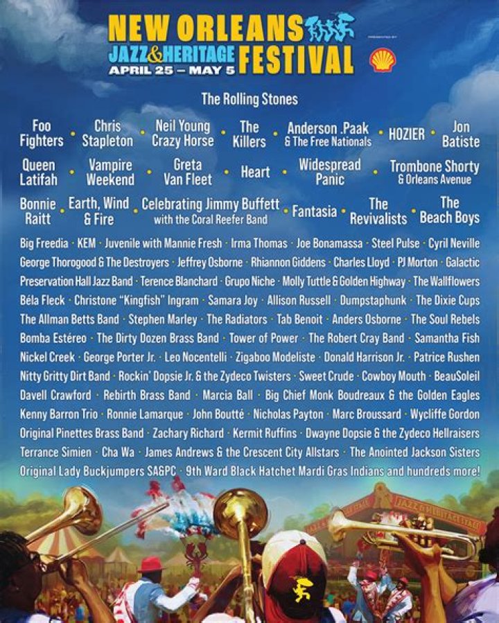 New Orleans Jazz Fest Unveils StarStudded 2023 Lineup TrendRadars