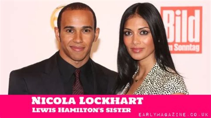 Nicola Lockhart Insight The Life Of Lewis Hamilton's Sister
