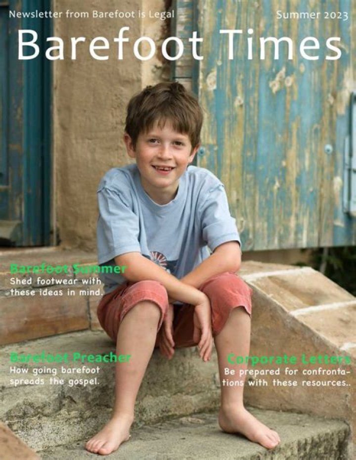 Normalizing Barefooting