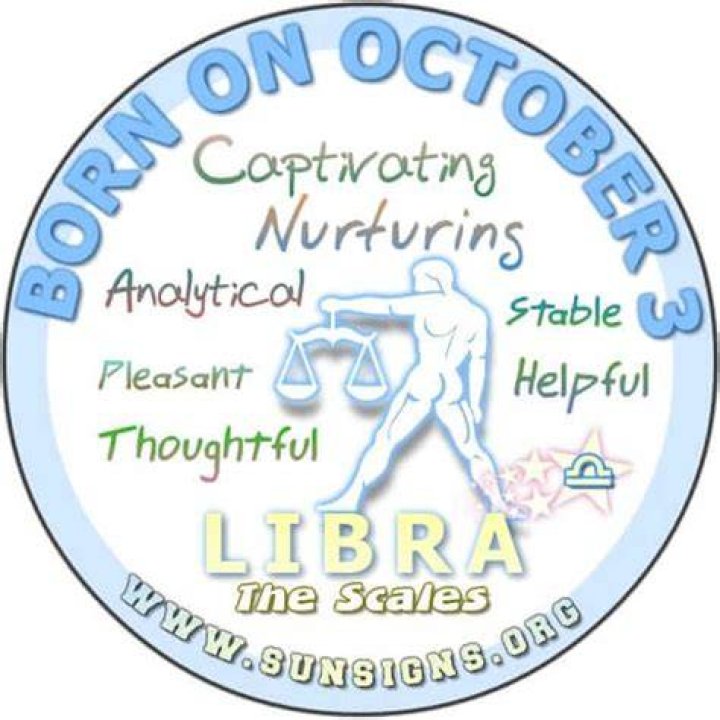 October 3 Zodiac Horoscope Birthday Personality