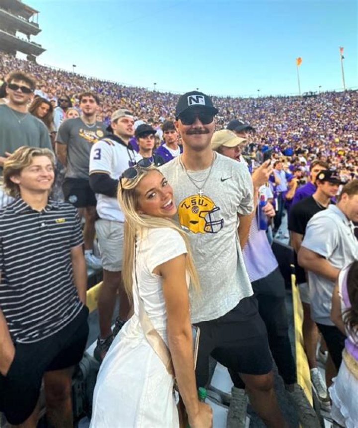 Olivia Dunne Cozies Up to Boyfriend Paul Skenes at LSU Football Game