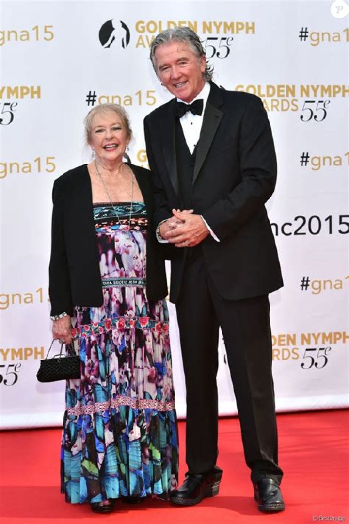 Patrick Duffy et sa femme Carlyn Rosser C&eacute;r&eacute;monie des Golden Nymph