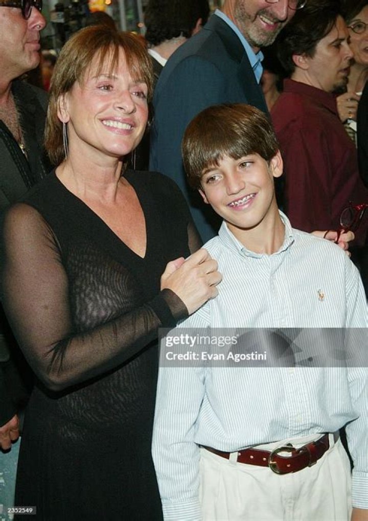 Patti Lupone (R), Son at arrivals for Premiere Screening of Filmed