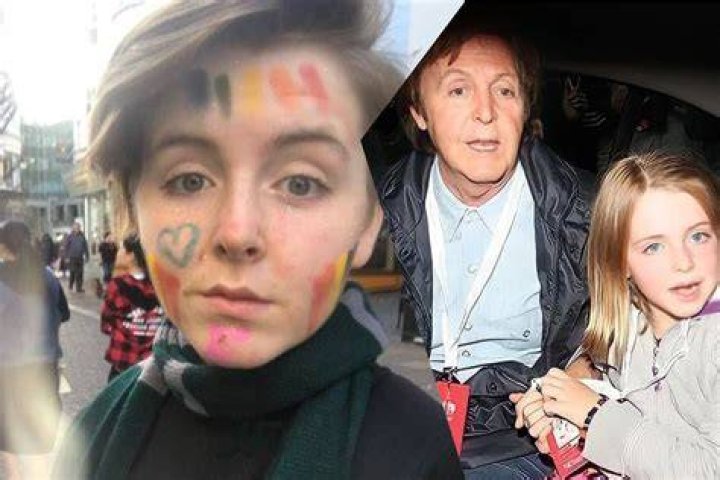 Paul McCartney and daughter Beatrice stroll handinhand through New