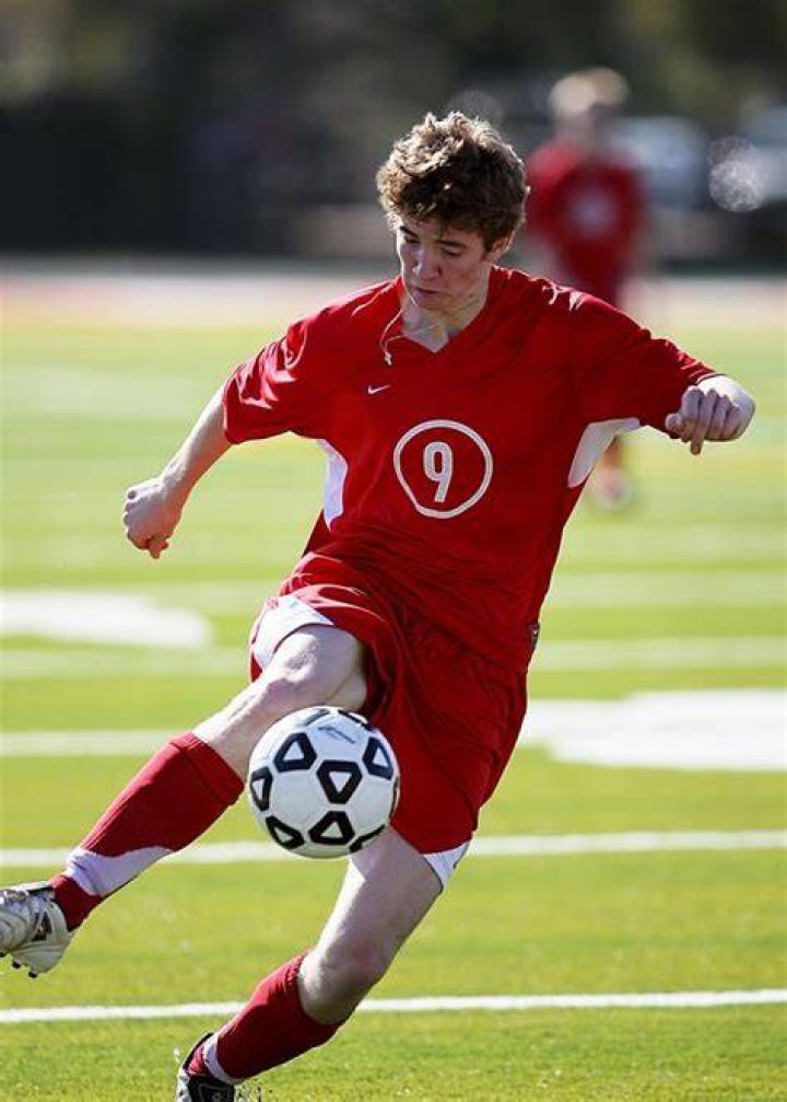 Person Playing Soccer GoldPoster Free Stock Photos