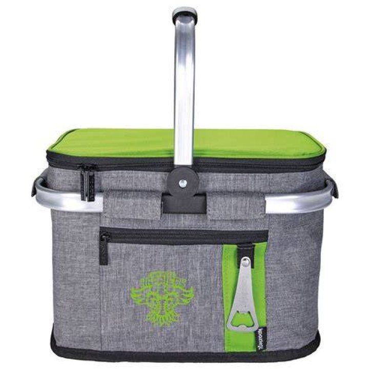 PICNIC BASKET KOOZIE COLLAPSIBLE 1871 University Books and More