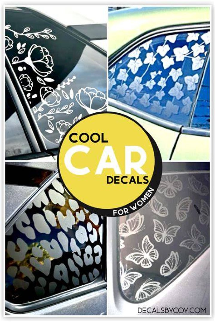 Pin on car decals