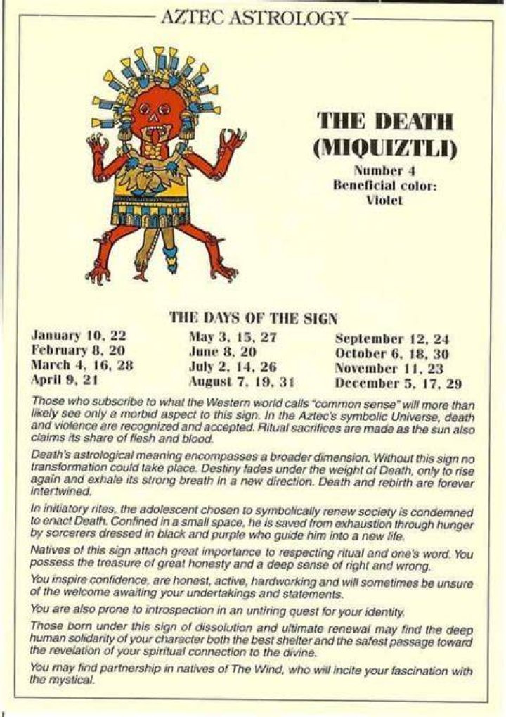 PulseVibe | Aztec Zodiac - SunSigns.Org