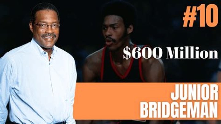 "Junior Bridgeman is the richest basketball player you've never heard