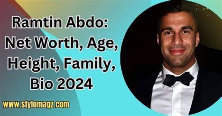 Ramtin Abdo [2024 Update] Net Worth & Wife Players Bio