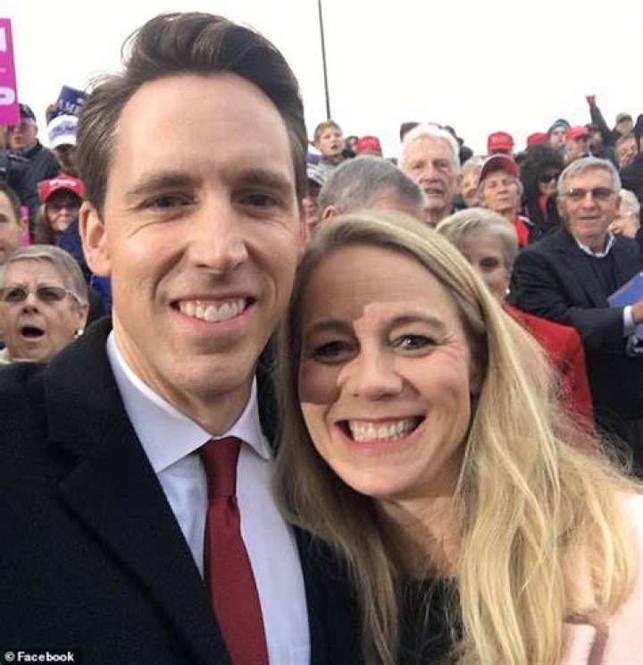 Republican Senator Josh Hawley Wife Erin Morrow Hawley Video Of