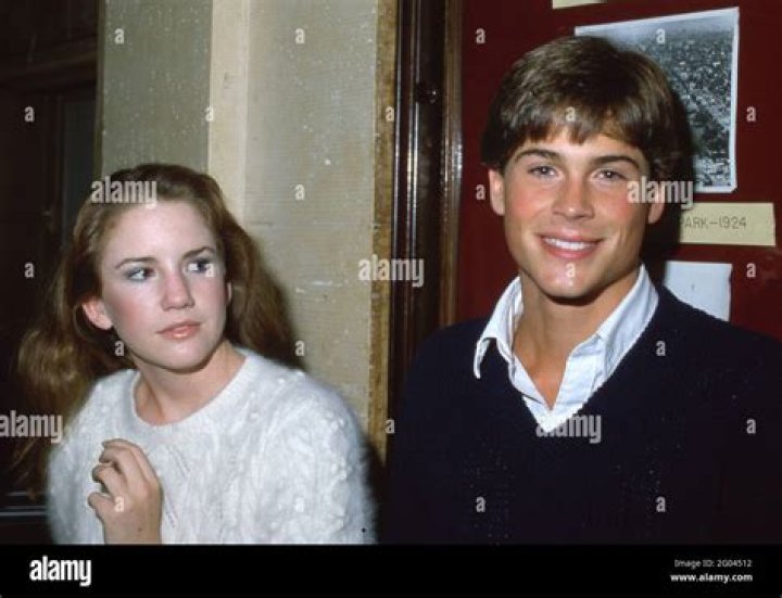 Rob Lowe et Melissa Gilbert Circa ann&eacute;es 80 cr&eacute;dit Ralph Dominguez