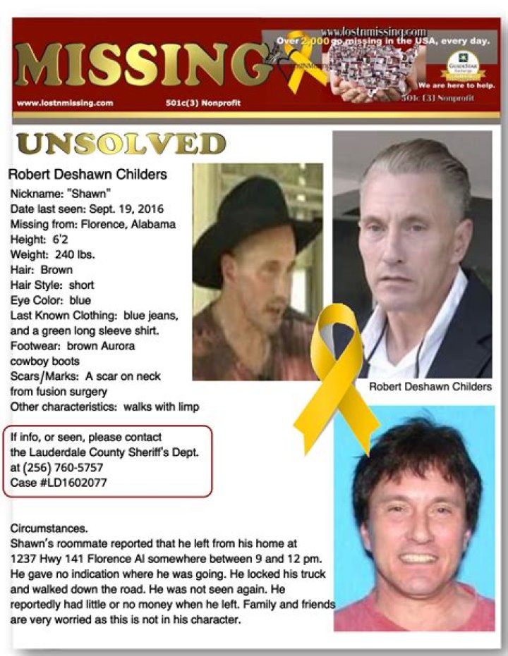 Robert Deshawn Childers Sept. 19, 2016 Florence, Ala