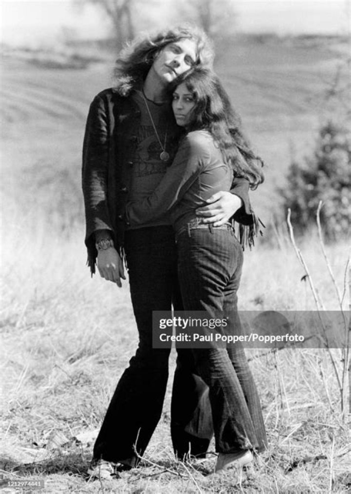 Robert Plant and wife Maureen in Hawaii Zep in Honolulu at the Neal S