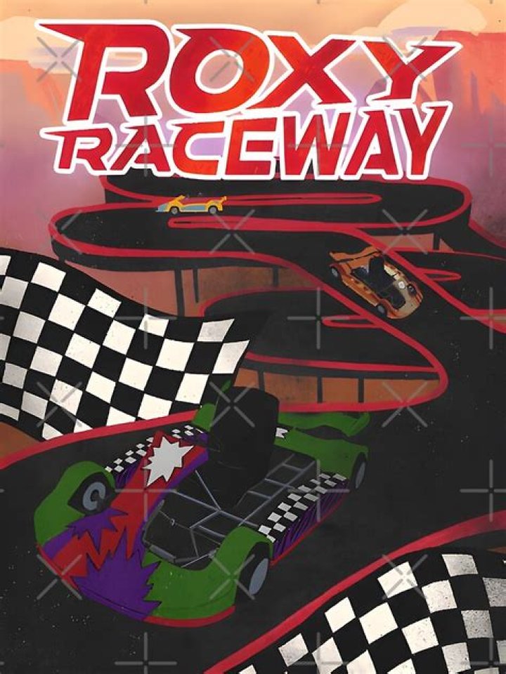 roxy raceway poster by lexsin Fur Affinity [dot] net