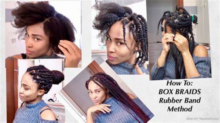 Rubber Band/Crochet Box Braid Method Beginner Friendly YouTube
