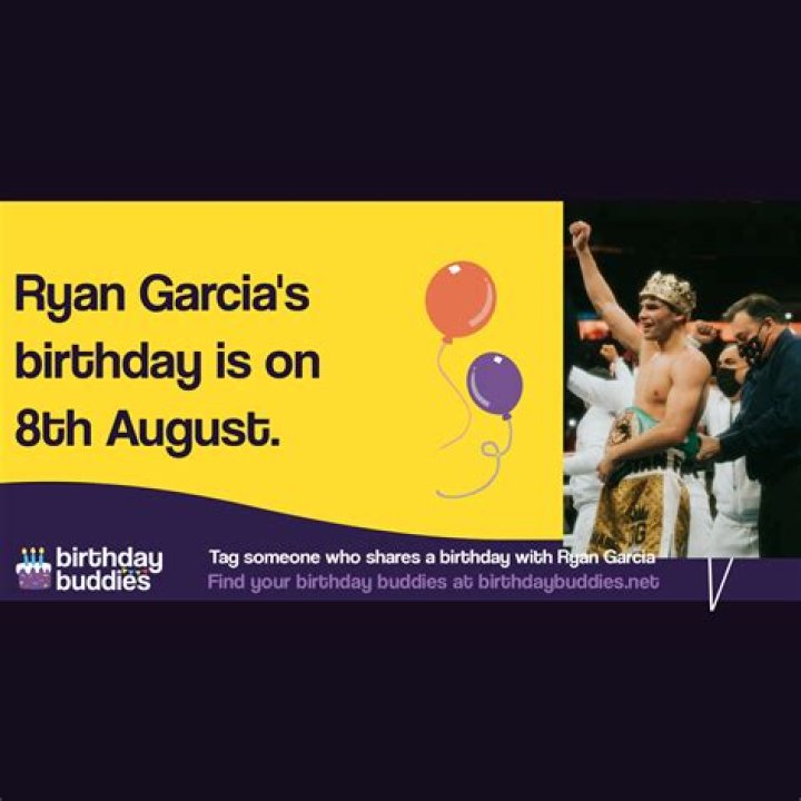 Ryan Garcia Birthday