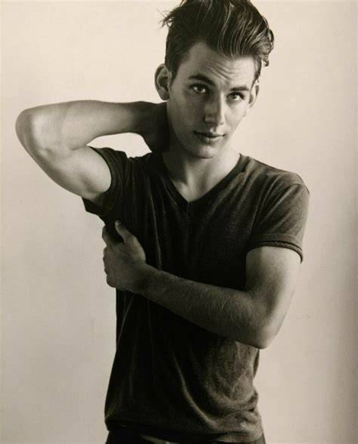 Ryan Haywood old modeling photo from his portfolio (This one is