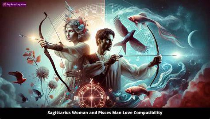 sagittarius woman pisces man